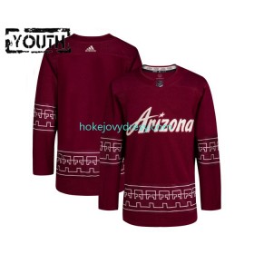Dětské Hokejový Dres Arizona Coyotes Blank Adidas Alternate 2022-2023 Desert Night Červené Authentic